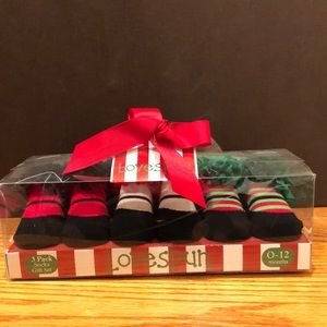 NIB-Baby gift Christmas and “formal dress” socks
